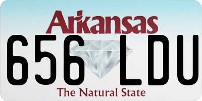 AR license plate 656LDU