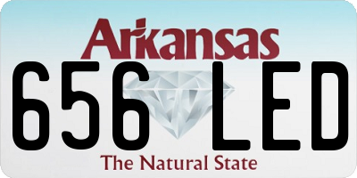 AR license plate 656LED