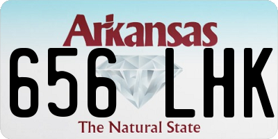 AR license plate 656LHK