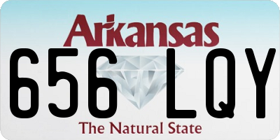 AR license plate 656LQY