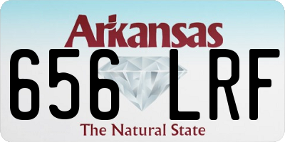 AR license plate 656LRF