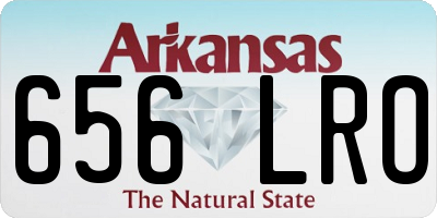 AR license plate 656LRO
