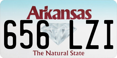 AR license plate 656LZI