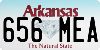 AR license plate 656MEA