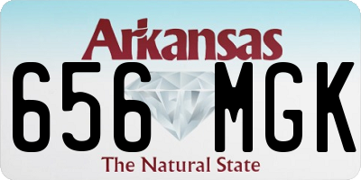 AR license plate 656MGK