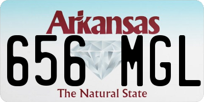AR license plate 656MGL
