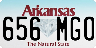 AR license plate 656MGO
