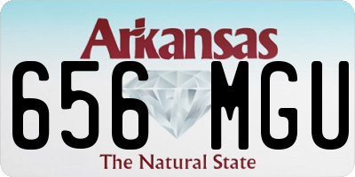 AR license plate 656MGU