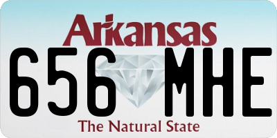 AR license plate 656MHE