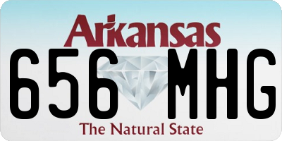 AR license plate 656MHG
