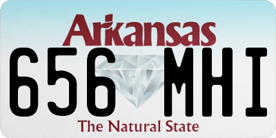 AR license plate 656MHI