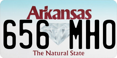 AR license plate 656MHO