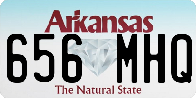 AR license plate 656MHQ