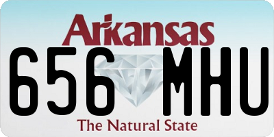 AR license plate 656MHU