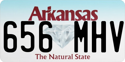 AR license plate 656MHV
