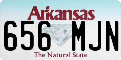 AR license plate 656MJN
