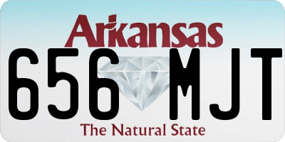 AR license plate 656MJT