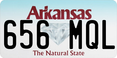 AR license plate 656MQL
