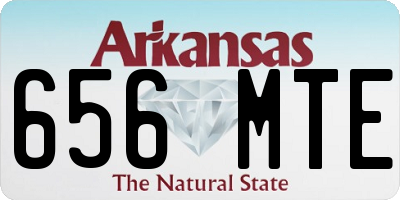 AR license plate 656MTE