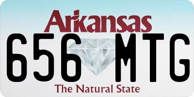 AR license plate 656MTG