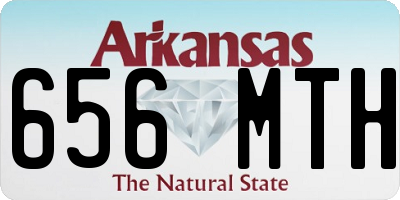 AR license plate 656MTH