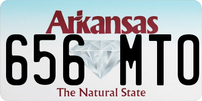 AR license plate 656MTO