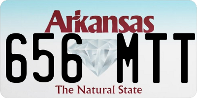 AR license plate 656MTT