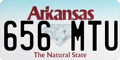 AR license plate 656MTU