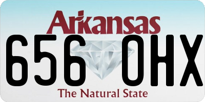 AR license plate 656OHX