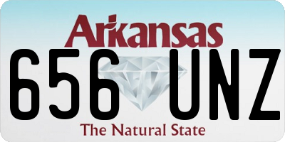AR license plate 656UNZ