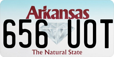 AR license plate 656UOT