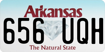 AR license plate 656UQH