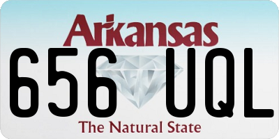 AR license plate 656UQL