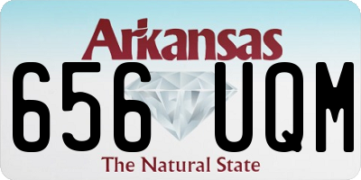 AR license plate 656UQM