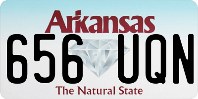 AR license plate 656UQN