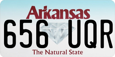 AR license plate 656UQR