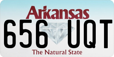 AR license plate 656UQT