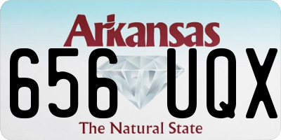 AR license plate 656UQX