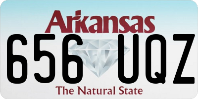 AR license plate 656UQZ