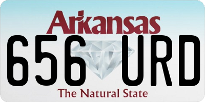 AR license plate 656URD