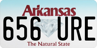 AR license plate 656URE