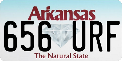 AR license plate 656URF