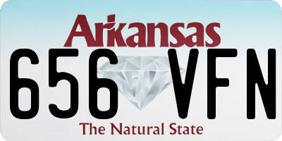 AR license plate 656VFN