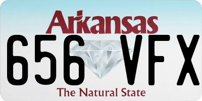 AR license plate 656VFX
