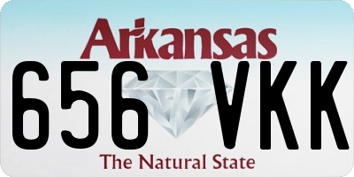 AR license plate 656VKK