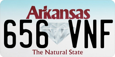 AR license plate 656VNF
