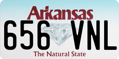 AR license plate 656VNL