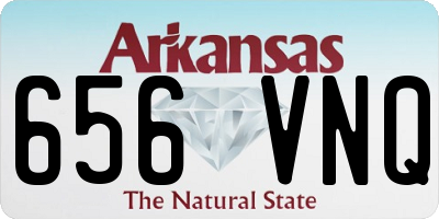 AR license plate 656VNQ