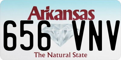 AR license plate 656VNV