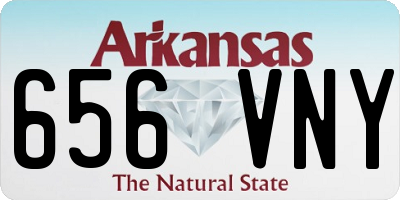 AR license plate 656VNY